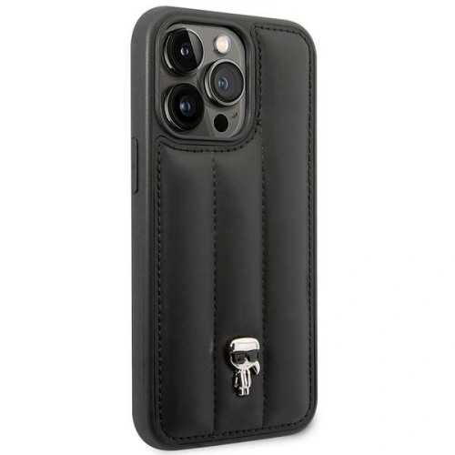 Kup Etui Karl Lagerfeld KLHCP14LPSQPK Apple iPhone 14 Pro hardcase czarny/black Puffy Ikonik Pin - KLD1031 - {ean13} - Sklep Home Screen