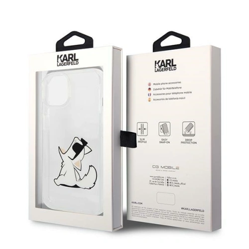 Kup Etui Karl Lagerfeld KLHCP14MCFNRC Apple iPhone 14 Plus / 15 Plus hardcase transparent Choupette Fun - KLD1034 - {ean13} - Sklep Home Screen