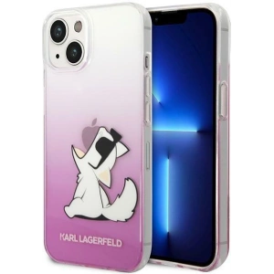 Etui Karl Lagerfeld KLHCP14MCFNRCPI Apple iPhone 14 Plus / 15 Plus hardcase różowy/pink Choupette Fun