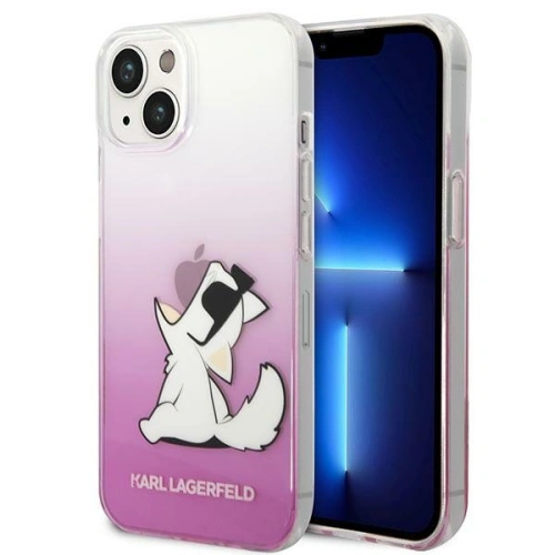 Kup Case Karl Lagerfeld KLHCP14MCFNRCPI Apple iPhone 14 Plus / 15 Plus Hardcase rosa/pink Choupette Fun - KLD1035 - {ean13} - Sklep Home Screen