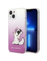 Karl Lagerfeld KLHCP14MCFNRCPI Apple iPhone 14 Plus / 15 Plus hardcase pink Choupette Fun