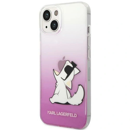 Kup Case Karl Lagerfeld KLHCP14MCFNRCPI Apple iPhone 14 Plus / 15 Plus Hardcase rosa/pink Choupette Fun - KLD1035 - {ean13} - Sklep Home Screen