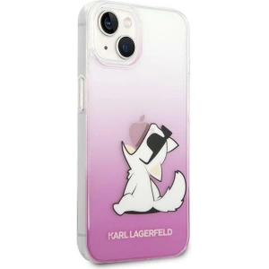 Etui Karl Lagerfeld KLHCP14MCFNRCPI Apple iPhone 14 Plus / 15 Plus hardcase różowy/pink Choupette Fun