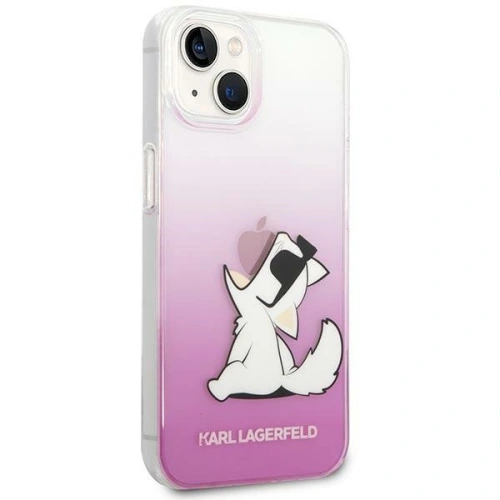 Kup Case Karl Lagerfeld KLHCP14MCFNRCPI Apple iPhone 14 Plus / 15 Plus Hardcase rosa/pink Choupette Fun - KLD1035 - {ean13} - Sklep Home Screen