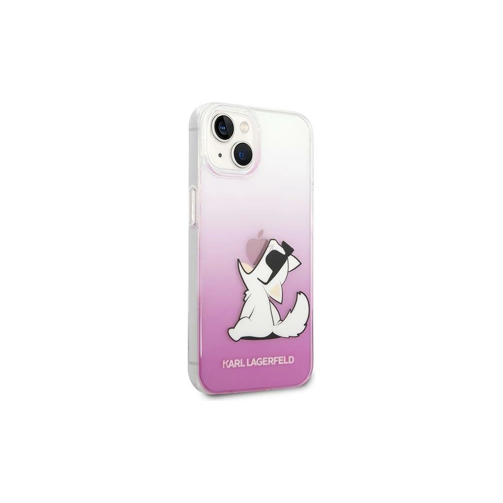 Etui Karl Lagerfeld KLHCP14MCFNRCPI Apple iPhone 14 Plus / 15 Plus hardcase różowy/pink Choupette Fun