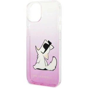 Etui Karl Lagerfeld KLHCP14MCFNRCPI Apple iPhone 14 Plus / 15 Plus hardcase różowy/pink Choupette Fun