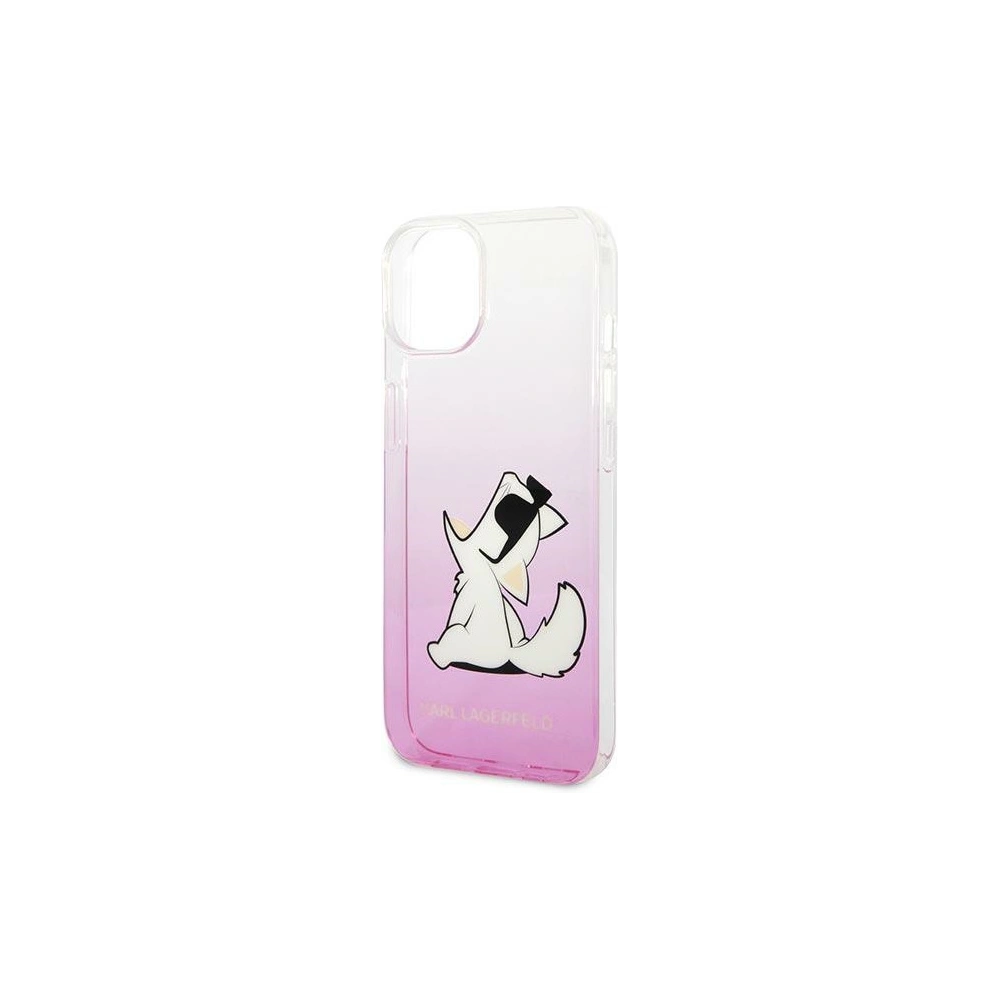 Etui Karl Lagerfeld KLHCP14MCFNRCPI Apple iPhone 14 Plus / 15 Plus hardcase różowy/pink Choupette Fun