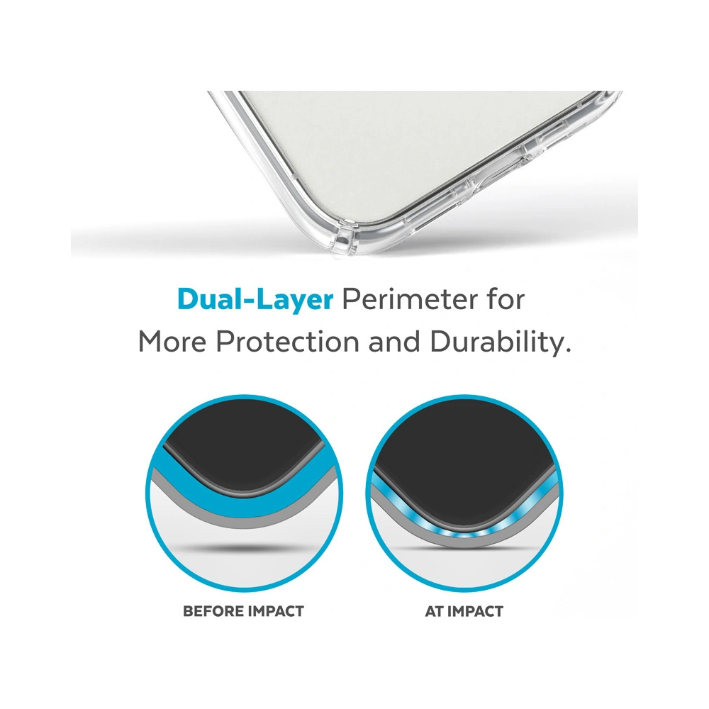 Etui Speck Presidio Perfect-Clear MICROBAN Apple iPhone 14 Pro Max (Clear)