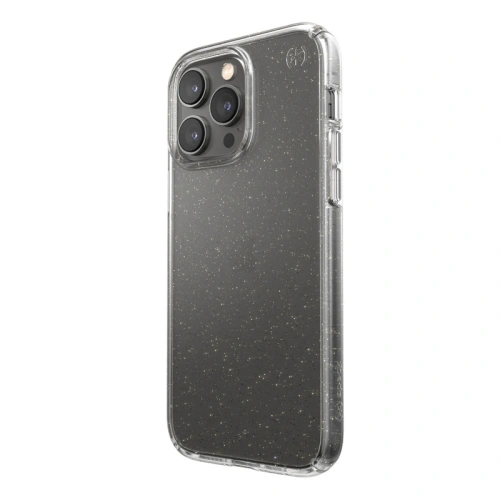 Kup Etui Speck Presidio Perfect-Clear Glitter MICROBAN Apple iPhone 14 Pro Max (Transparent / Glitter Aur) - SPK369 - {ean13} - Sklep Home Screen