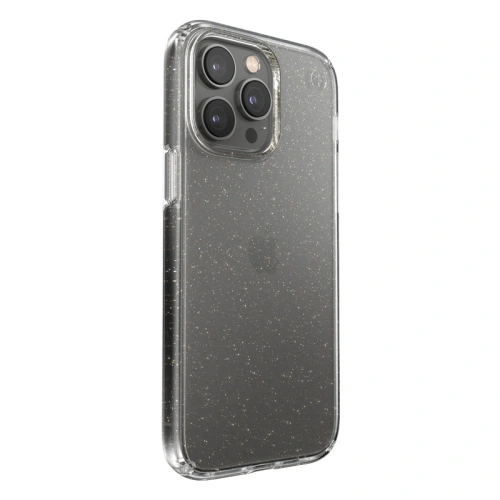 Kup Etui Speck Presidio Perfect-Clear Glitter MICROBAN Apple iPhone 14 Pro Max (Transparent / Glitter Aur) - SPK369 - {ean13} - Sklep Home Screen