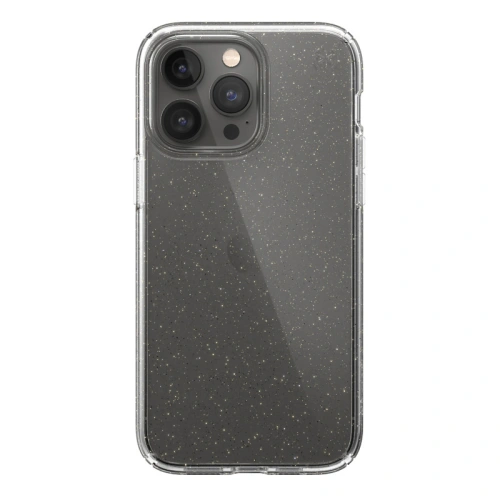 Kup Etui Speck Presidio Perfect-Clear Glitter MICROBAN Apple iPhone 14 Pro Max (Čiré / Zlaté třpytky) - SPK369 - {ean13} - Sklep Home Screen