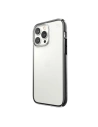 Etui Speck Presidio Perfect-Clear Impact Geometry MICROBAN Apple iPhone 14 Pro Max (Transparent / Negru)
