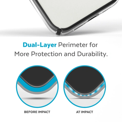 Buy Speck Presidio Perfect-Clear Impact Geometry MICROBAN Apple iPhone 14 Pro Max (Clear / Black) - SPK371 - {ean13} - Home Screen Store Europe