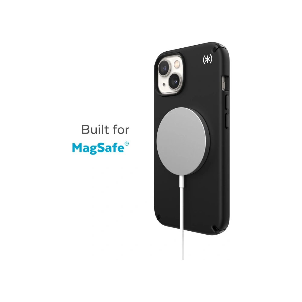 Etui Speck Presidio2 Pro MagSafe MICROBAN Apple iPhone 14 Plus / 15 Plus (Black / Black / White)