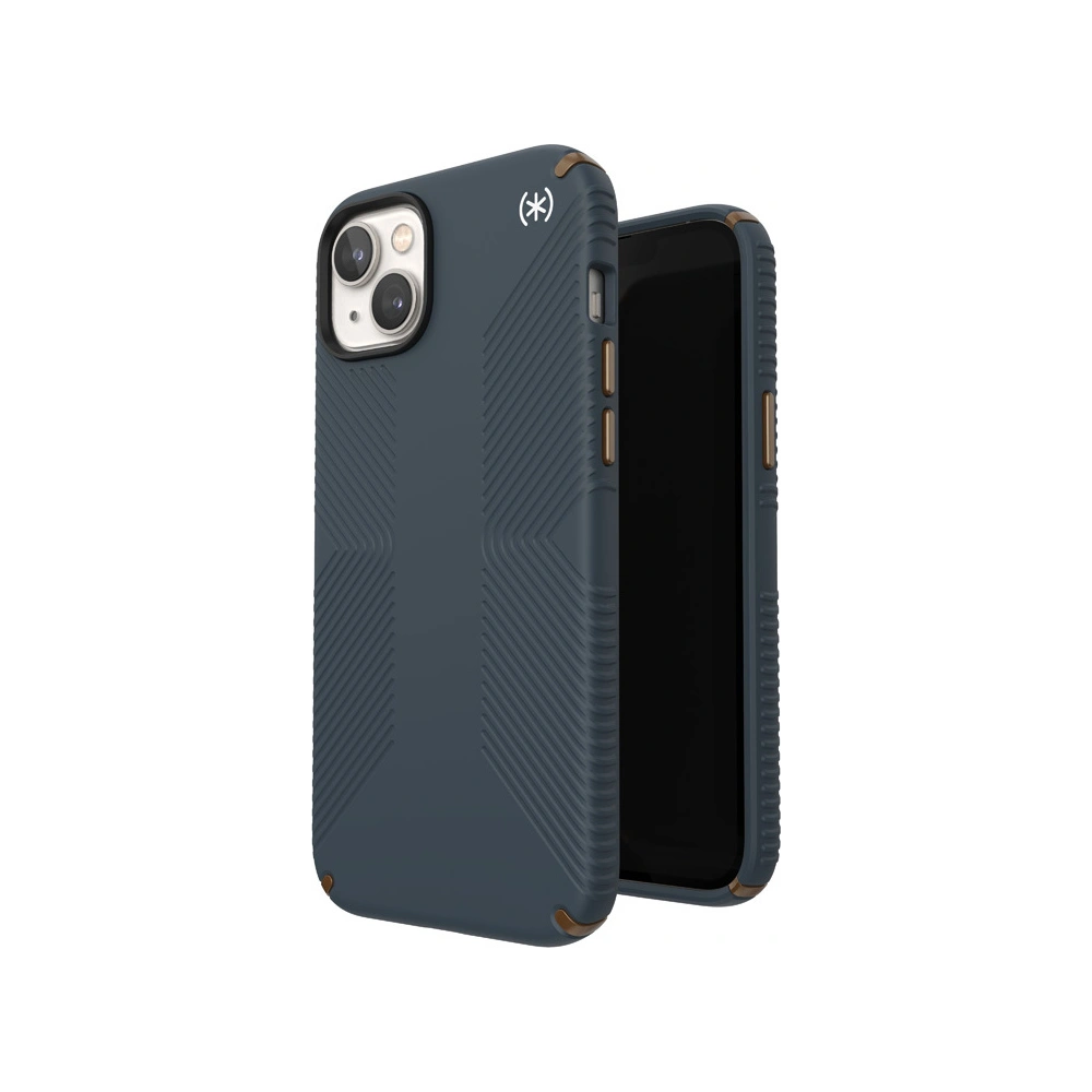 Etui Speck Presidio2 Grip MICROBAN Apple iPhone 14 Plus / 15 Plus (Charcoal / Cool Bronze / Slate)