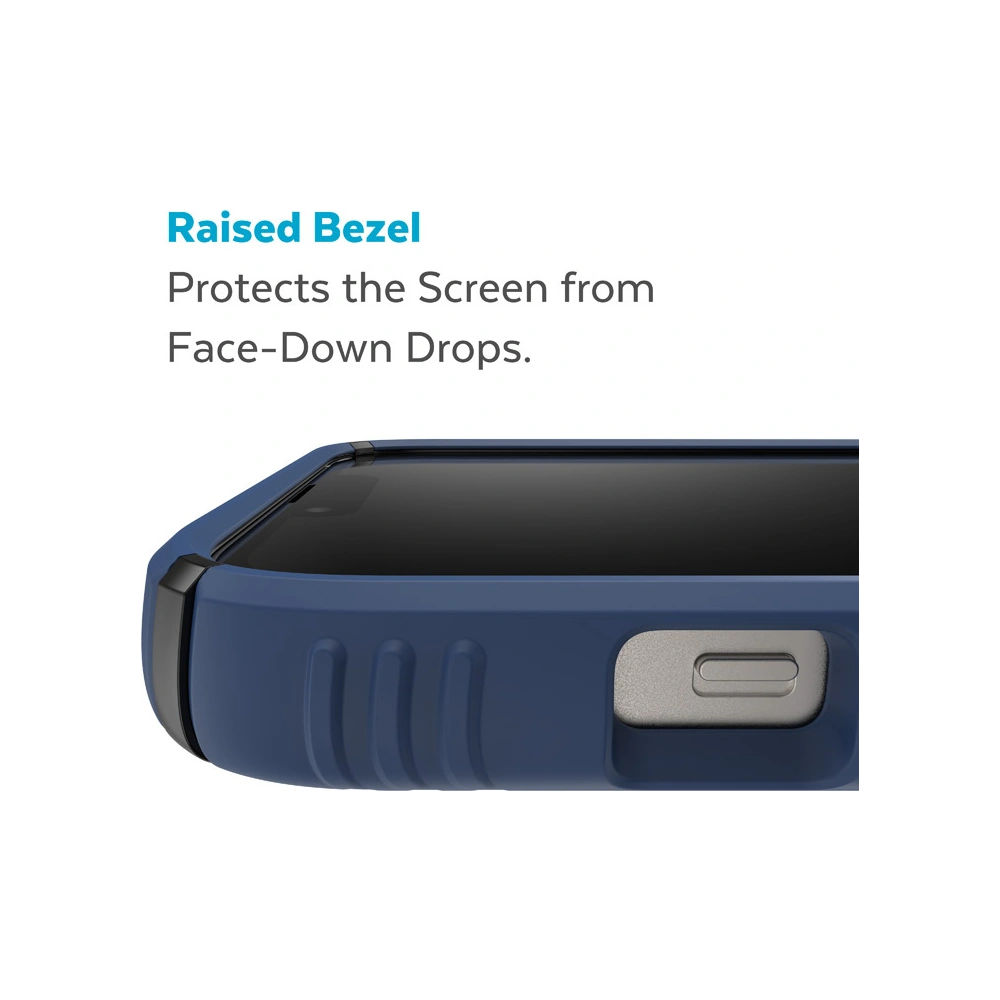 Etui Speck Presidio2 Grip MICROBAN Apple iPhone 14 Plus / 15 Plus (Coastal Blue / Black / White)