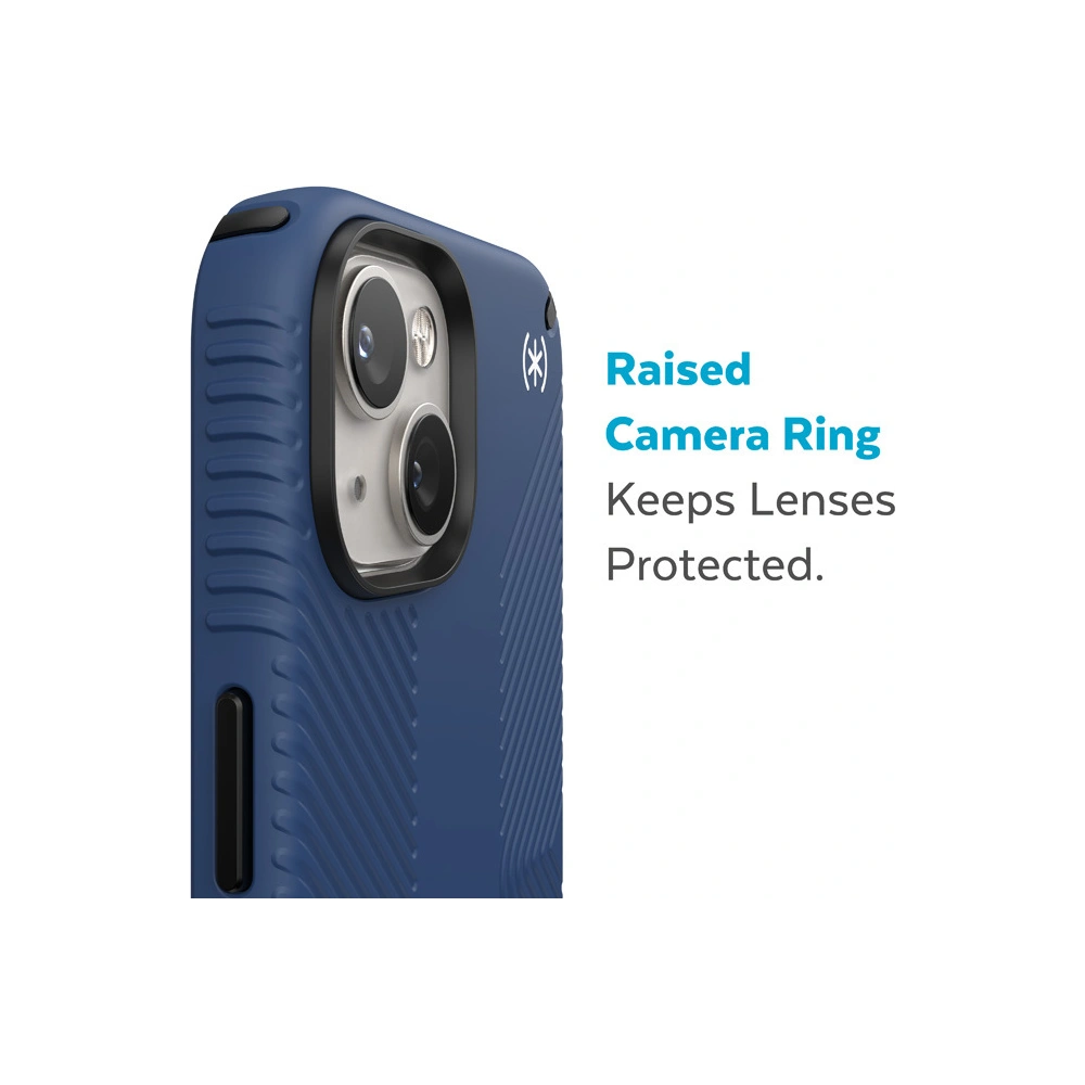 Etui Speck Presidio2 Grip MICROBAN Apple iPhone 14 Plus / 15 Plus (Coastal Blue / Black / White)