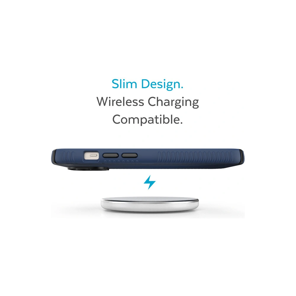 Etui Speck Presidio2 Grip MICROBAN Apple iPhone 14 Plus / 15 Plus (Coastal Blue / Black / White)