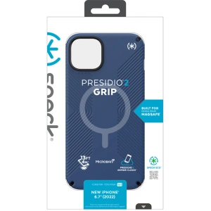Kup Etui Speck Presidio2 Grip MagSafe MICROBAN Apple iPhone 14 Plus / 15 Plus (Coastal Blue / Black / White) - SPK386 - {ean13} - Sklep Home Screen