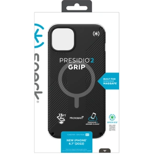 Kup Etui Speck Presidio2 Grip MagSafe MICROBAN Apple iPhone 14 Plus / 15 Plus (Black / Black / White) - SPK387 - {ean13} - Sklep Home Screen