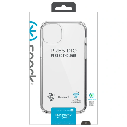 Kup Etui Speck Presidio Perfect-Clear MICROBAN Apple iPhone 14 Plus / 15 Plus (Čiré) - SPK388 - {ean13} - Sklep Home Screen