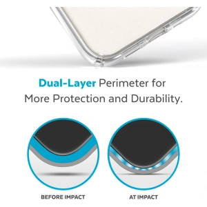 Case Speck Presidio Perfect-Clear MagSafe MICROBAN Apple iPhone 14 Plus / 15 Plus (Klar)