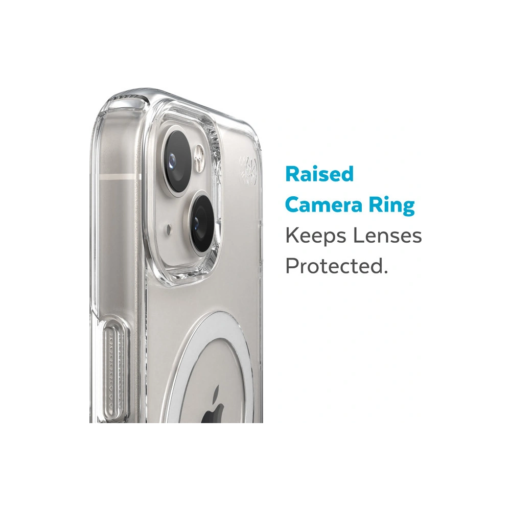 Etui Speck Presidio Perfect-Clear MagSafe MICROBAN Apple iPhone 14 Plus / 15 Plus (Clear)