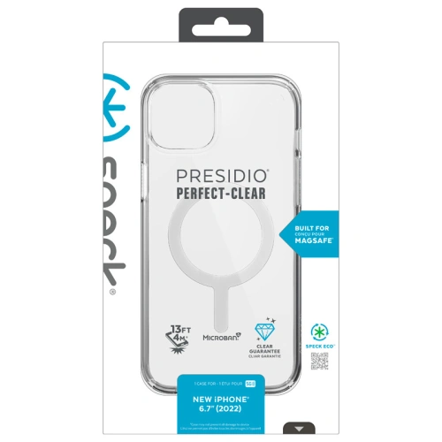 Buy Speck Presidio Perfect-Clear MagSafe MICROBAN Apple iPhone 14 Plus / 15 Plus (Clear) - SPK389 - {ean13} - Home Screen Store Europe