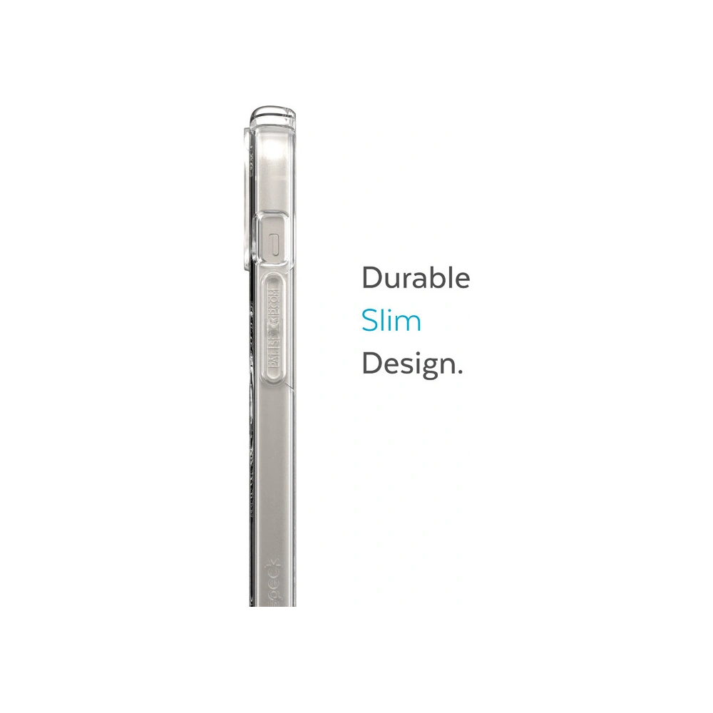Etui Speck Presidio Perfect-Clear MagSafe MICROBAN Apple iPhone 14 Plus / 15 Plus (Clear)