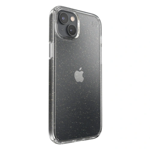 Kup Etui Speck Presidio Perfect-Clear Glitter MICROBAN Apple iPhone 14 Plus / 15 Plus (Čirý / Zlatý třpyt) - SPK390 - {ean13} - Sklep Home Screen