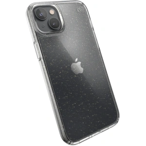 Etui Speck Presidio Perfect-Clear Glitter MICROBAN Apple iPhone 14 Plus / 15 Plus (Clear / Gold Glitter)