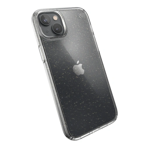 Kup Etui Speck Presidio Perfect-Clear Glitter MICROBAN Apple iPhone 14 Plus / 15 Plus (Čirý / Zlatý třpyt) - SPK390 - {ean13} - Sklep Home Screen