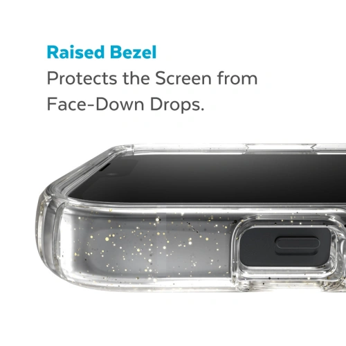 Buy Speck Presidio Perfect-Clear Glitter MagSafe MICROBAN Apple iPhone 14 Plus / 15 Plus (Clear / Gold Glitter) - SPK391 - {ean13} - Home Screen Store Europe