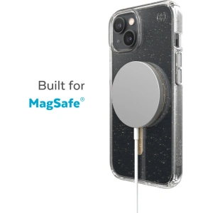 Kup Etui Speck Presidio Perfect-Clear Glitter MagSafe MICROBAN Apple iPhone 14 Plus / 15 Plus (Clear / Gold Glitter) - SPK391 - {ean13} - Sklep Home Screen