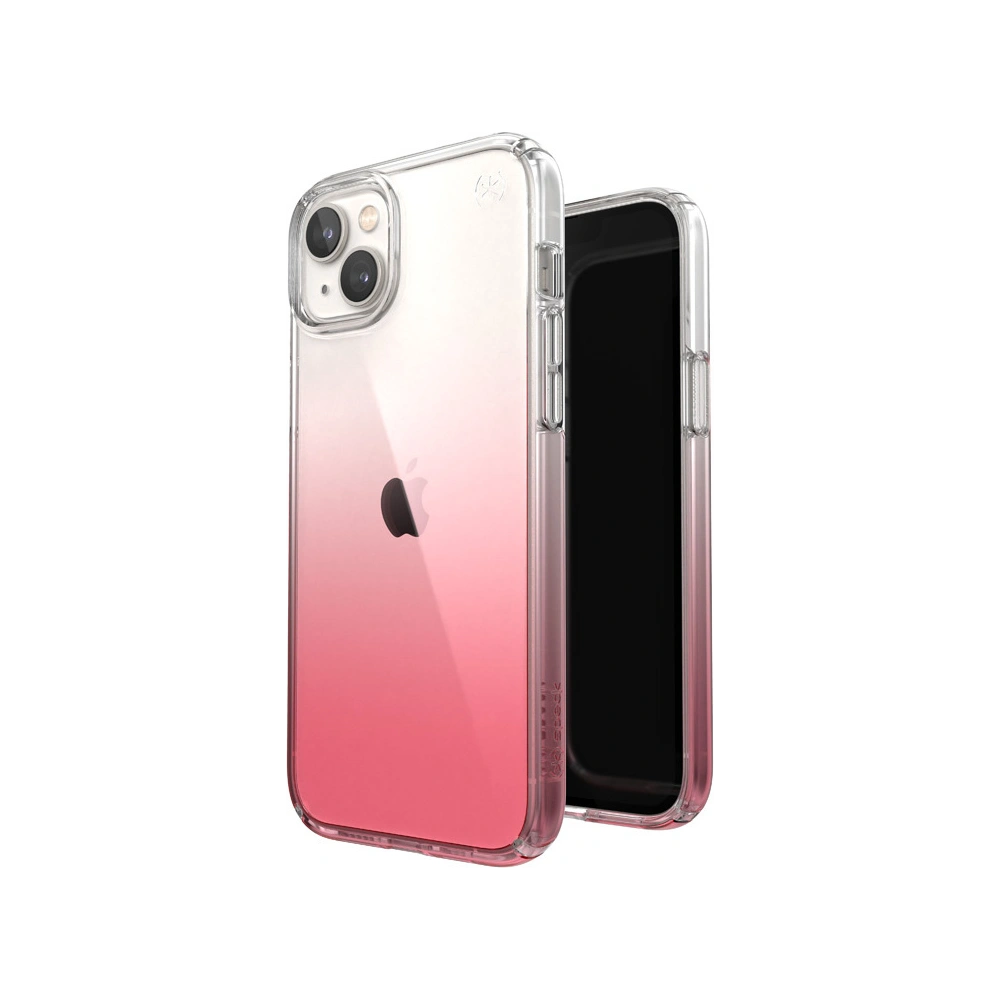 Etui Speck Presidio Perfect-Clear Ombre MICROBAN Apple iPhone 14 Plus / 15 Plus (Clear / Vintage Rose Fade)
