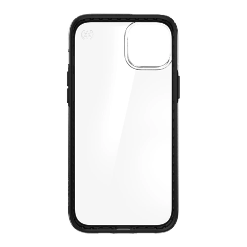 Kup Case Speck Presidio Perfect-Clear Impact Geometry MICROBAN Apple iPhone 14 Plus / 15 Plus (Klar / Schwarz) - SPK394 - {ean13} - Sklep Home Screen