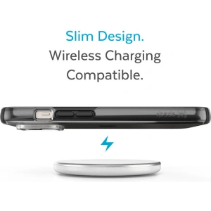 Kup Etui Speck Presidio Perfect-Clear Impact Geometry MICROBAN Apple iPhone 14 Plus / 15 Plus (Clear / Black) - SPK394 - {ean13} - Sklep Home Screen