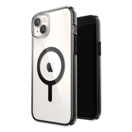 Kup Case Speck Presidio Perfect-Clear Impact Geometry MagSafe MICROBAN Apple iPhone 14 Plus / 15 Plus (Klar / Schwarz) - SPK396 - {ean13} - Sklep Home Screen