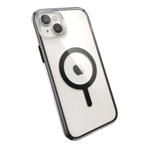 Kup Case Speck Presidio Perfect-Clear Impact Geometry MagSafe MICROBAN Apple iPhone 14 Plus / 15 Plus (Klar / Schwarz) - SPK396 - {ean13} - Sklep Home Screen