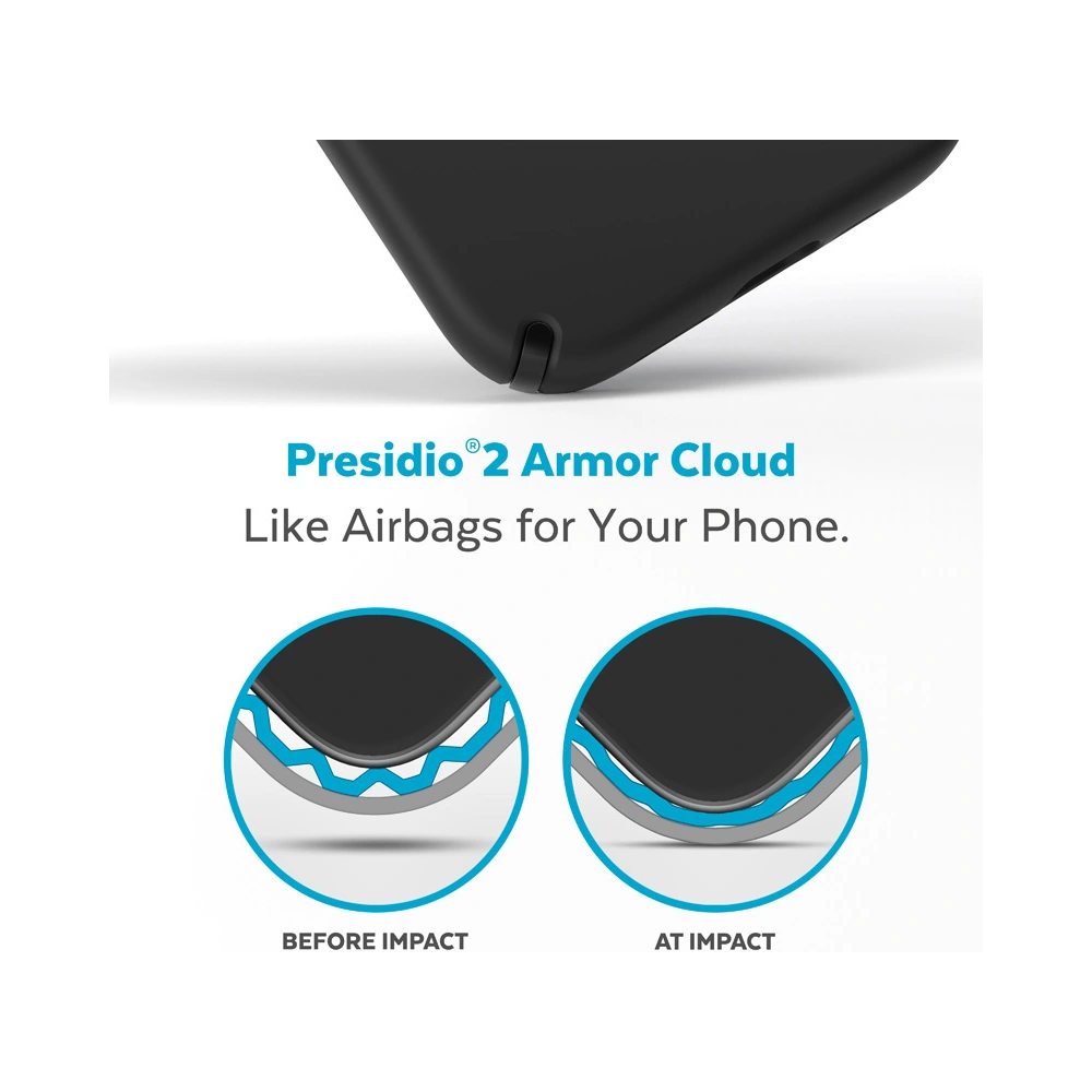 Etui Speck Presidio2 Pro MICROBAN Apple iPhone 14 Pro (Black / Black / White)