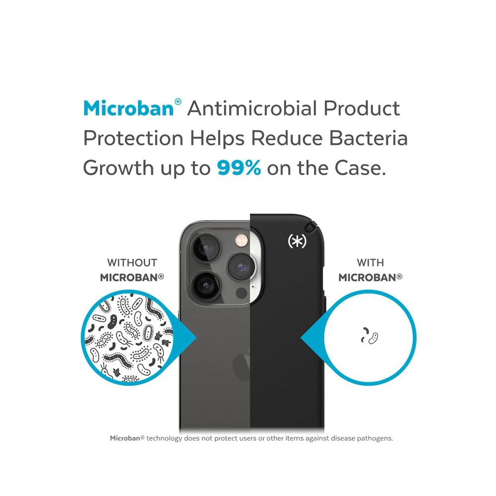 Etui Speck Presidio2 Pro MagSafe MICROBAN Apple iPhone 14 Pro (Black / Black / White)