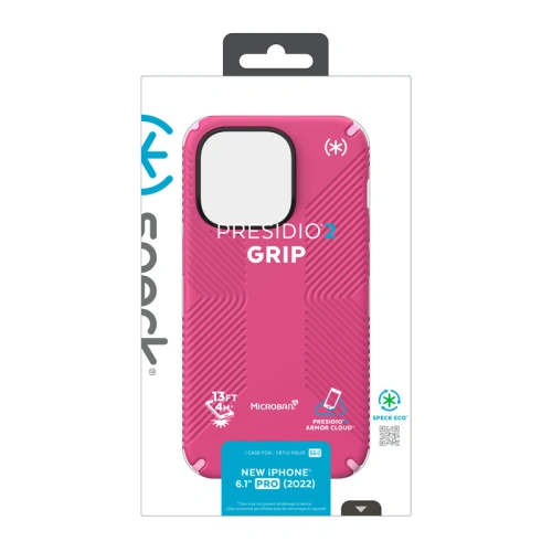 Kup Etui Speck Presidio2 Grip MICROBAN Apple iPhone 14 Pro (Digitalpink / Blossompink / White) - SPK405 - {ean13} - Sklep Home Screen