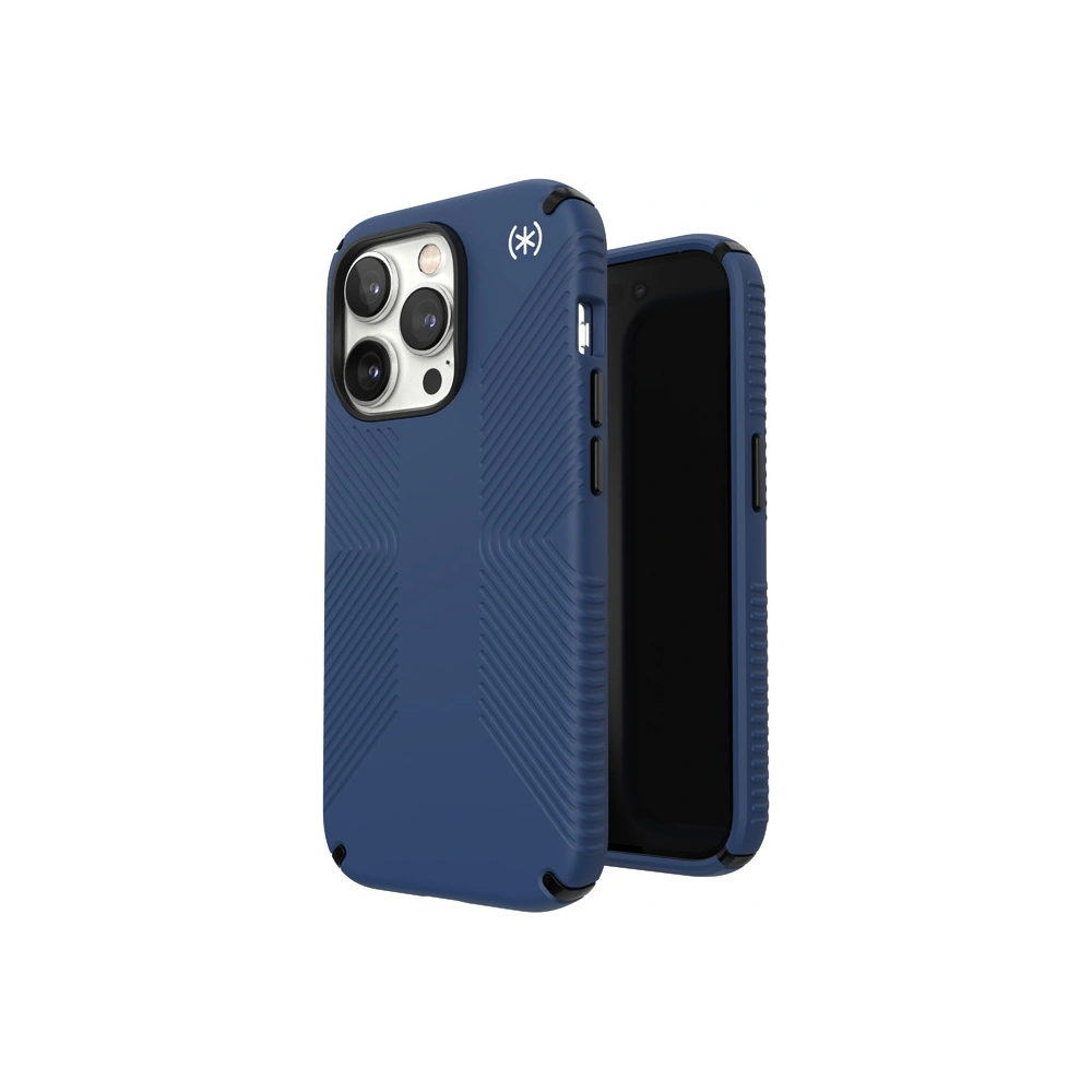 Etui Speck Presidio2 Grip MICROBAN Apple iPhone 14 Pro (Coastal Blue / Black / White)
