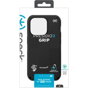 Kup Etui Speck Presidio2 Grip MICROBAN Apple iPhone 14 Pro (Black / Black / White) - SPK408 - {ean13} - Sklep Home Screen