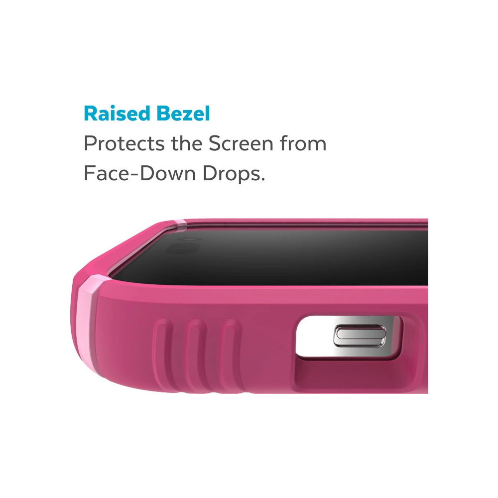 Etui Speck Presidio2 Grip MagSafe MICROBAN Apple iPhone 14 Pro (Digitalpink / Blossompink / White)