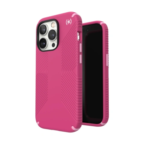 Kup Case Speck Presidio2 Grip MagSafe MICROBAN Apple iPhone 14 Pro (Digitalpink / Blossompink / Weiß) - SPK409 - {ean13} - Sklep Home Screen