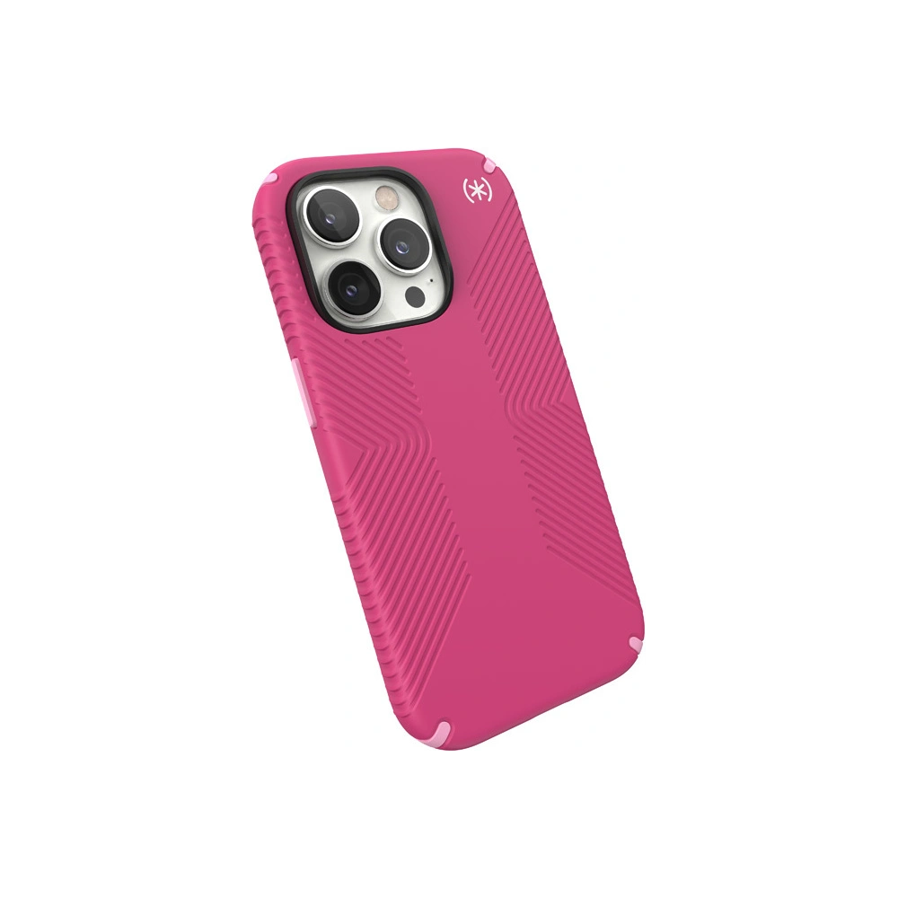 Etui Speck Presidio2 Grip MagSafe MICROBAN Apple iPhone 14 Pro (Digitalpink / Blossompink / White)