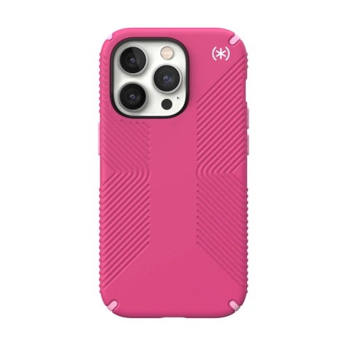 Kup Etui Speck Presidio2 Grip MagSafe MICROBAN Apple iPhone 14 Pro (Digitalpink / Blossompink / White) - SPK409 - {ean13} - Sklep Home Screen