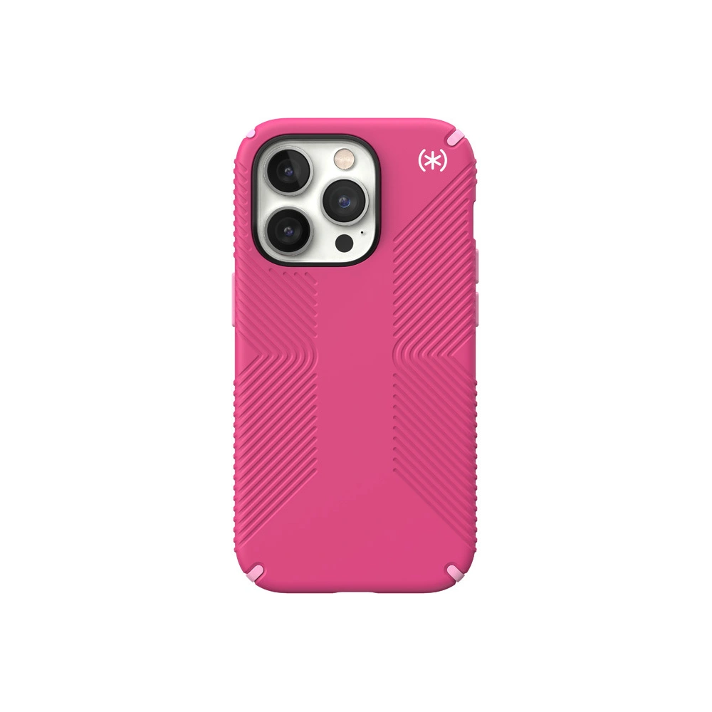Etui Speck Presidio2 Grip MagSafe MICROBAN Apple iPhone 14 Pro (Digitalpink / Blossompink / White)
