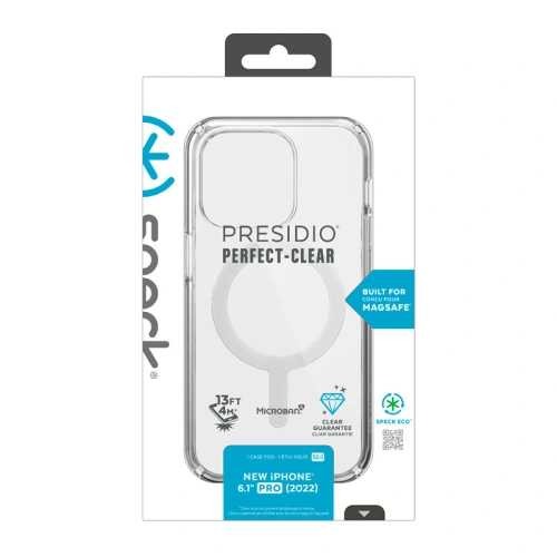 Buy Speck Presidio Perfect-Clear MagSafe MICROBAN Apple iPhone 14 Pro (Clear) - SPK413 - {ean13} - Home Screen Store Europe